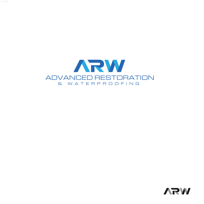 Logo Design by instudio for Advanced Rstoration & Waterproofing LLC | Design #5182795
