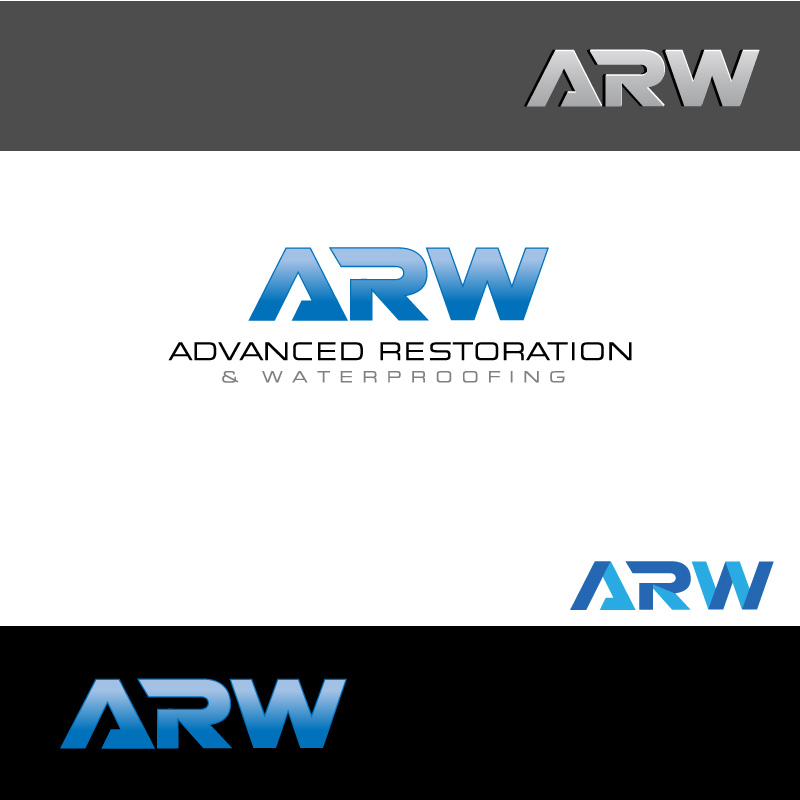 Logo Design by instudio for Advanced Rstoration & Waterproofing LLC | Design #5220736