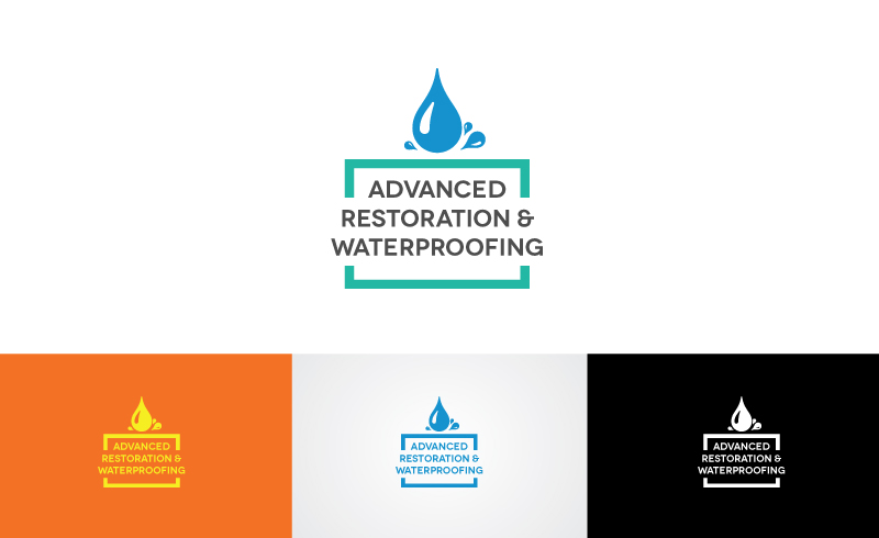 Logo-Design von hapiman für Advanced Rstoration & Waterproofing LLC | Design #5201704