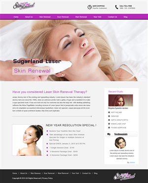 Wordpress Design by webxvision for Mann Dental Care, P.A. | Design: #5192982