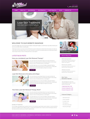 Diseño Wordpress por pb para Mann Dental Care, P.A. | Diseño: #5185076