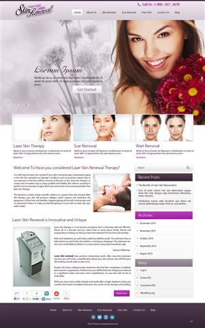 Diseño Wordpress por pb para Mann Dental Care, P.A. | Diseño: #5193160