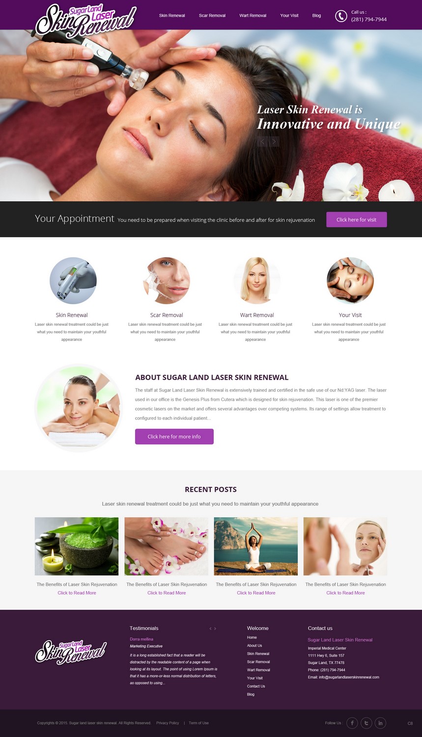 Wordpress Design by pb for Mann Dental Care, P.A. | Design #5193163