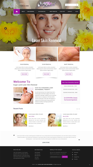 Diseño Wordpress por pb para Mann Dental Care, P.A. | Diseño: #5193172