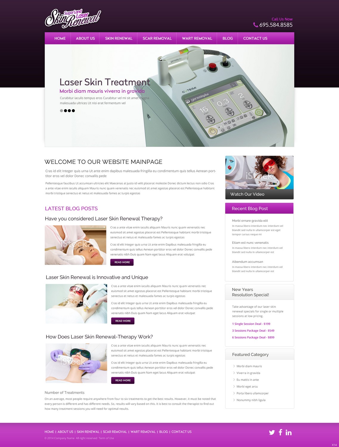 Wordpress Design by pb for Mann Dental Care, P.A. | Design #5193177
