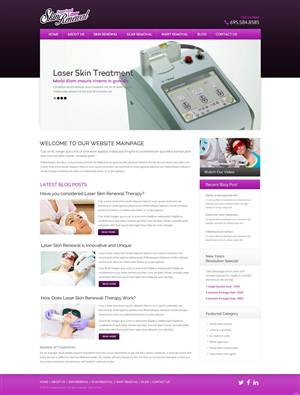 Diseño Wordpress por pb para Mann Dental Care, P.A. | Diseño #5193177