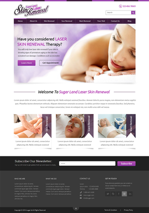 Wordpress Design by OM for Mann Dental Care, P.A. | Design: #5191934