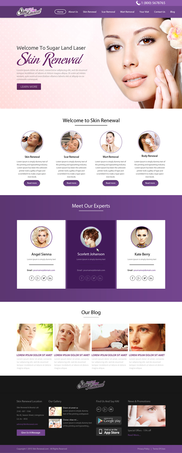 Wordpress Design by OM for Mann Dental Care, P.A. | Design #5192089