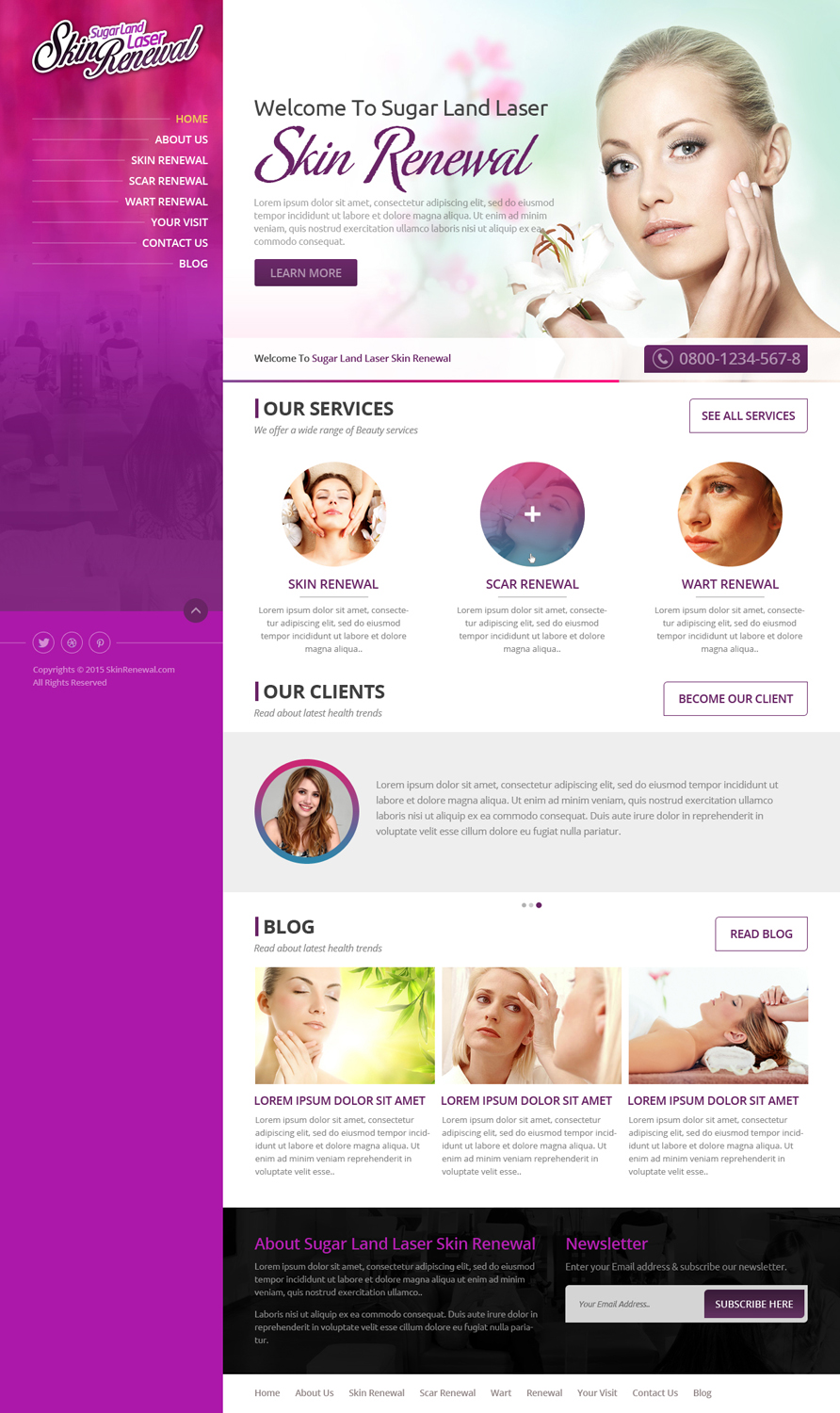 Wordpress Design by OM for Mann Dental Care, P.A. | Design #5192096