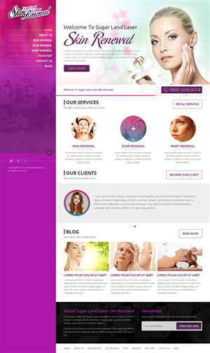 Wordpress Design by OM for Mann Dental Care, P.A. | Design: #5192096
