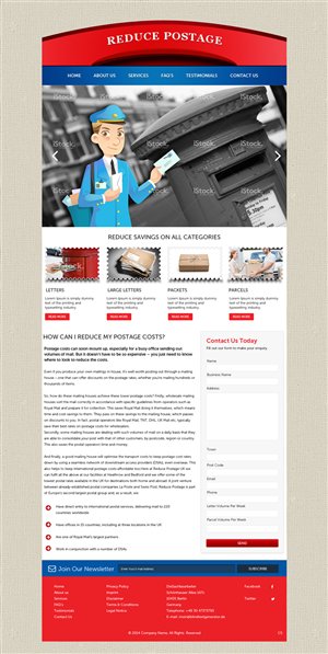 Web Design by pb for this project | Design #5202169
