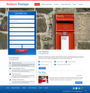 Web Design by pb for this project | Design: #5202172