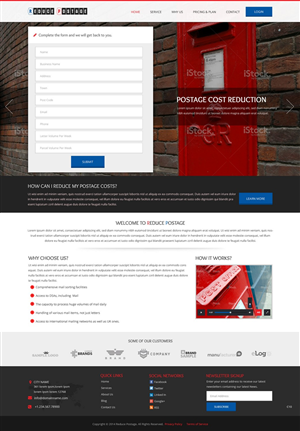 Web Design by pb for this project | Design: #5202173