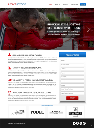 Web Design by pb for this project | Design: #5202186