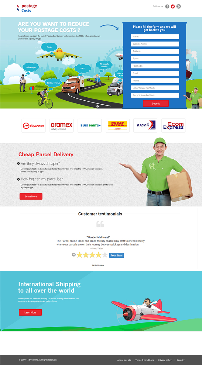 Web Design by Skitters for this project | Design #5203486