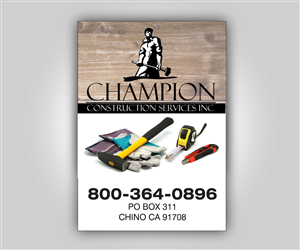 Design de Flyer par Rohan Alexander pour Champion Inc. | Design : #5188363
