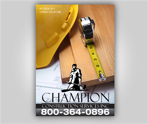 Design de Flyer par Rohan Alexander pour Champion Inc. | Design #5188366