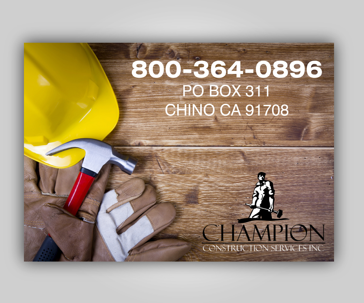Flyer Design by Rohan Alexander for Champion Inc. | Design #5188368