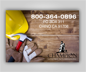 Design de Flyer par Rohan Alexander pour Champion Inc. | Design : #5188368
