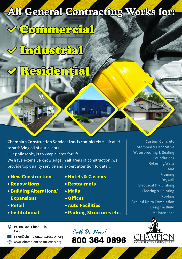 Flyer Design by Memorylane for Champion Inc. | Design #5185079