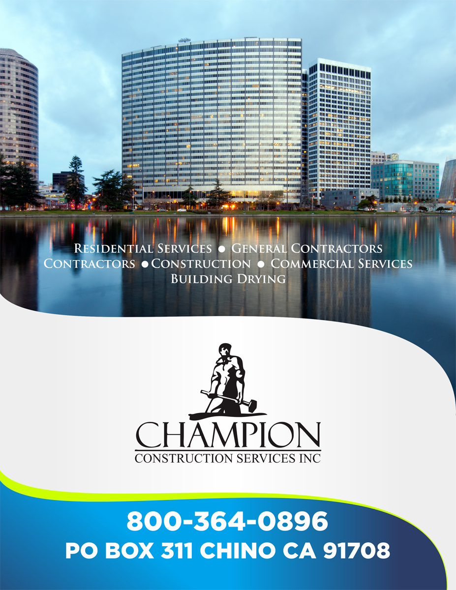 Design de Flyer par barinix pour Champion Inc. | Design #5195723