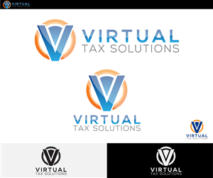 Logo Design by sangeloenriquez for Virtual Tax Solution | Design #5184147