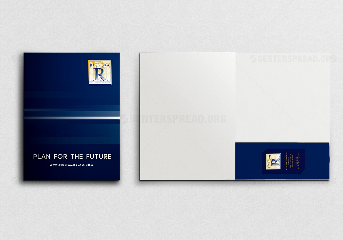 Brochure Design by CENTERSPREAD for Rice Law, PLLC | Design #5240194