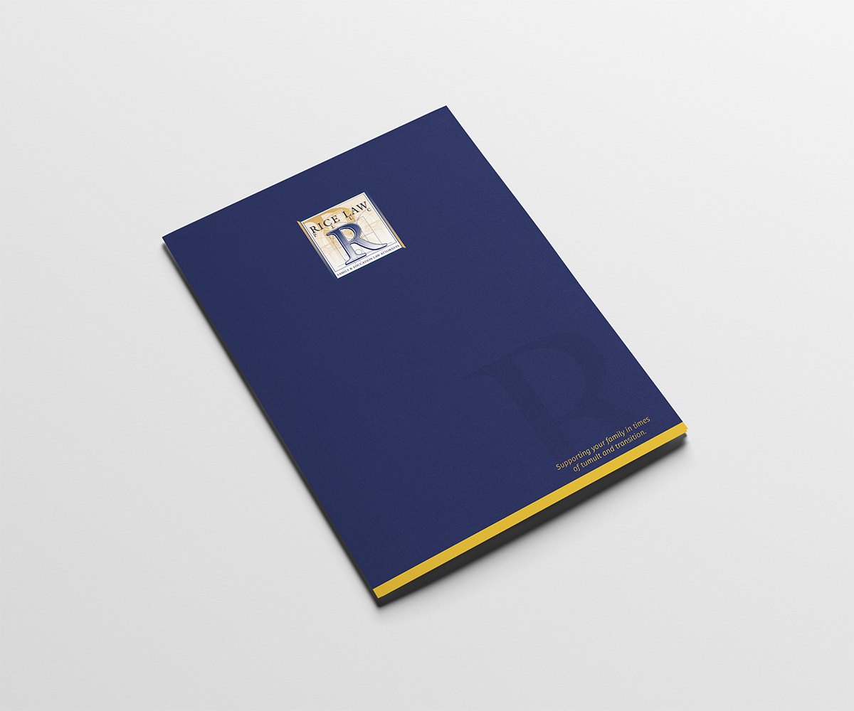 Brochure Design by Owtee-TheDreamer. for Rice Law, PLLC | Design #5240845