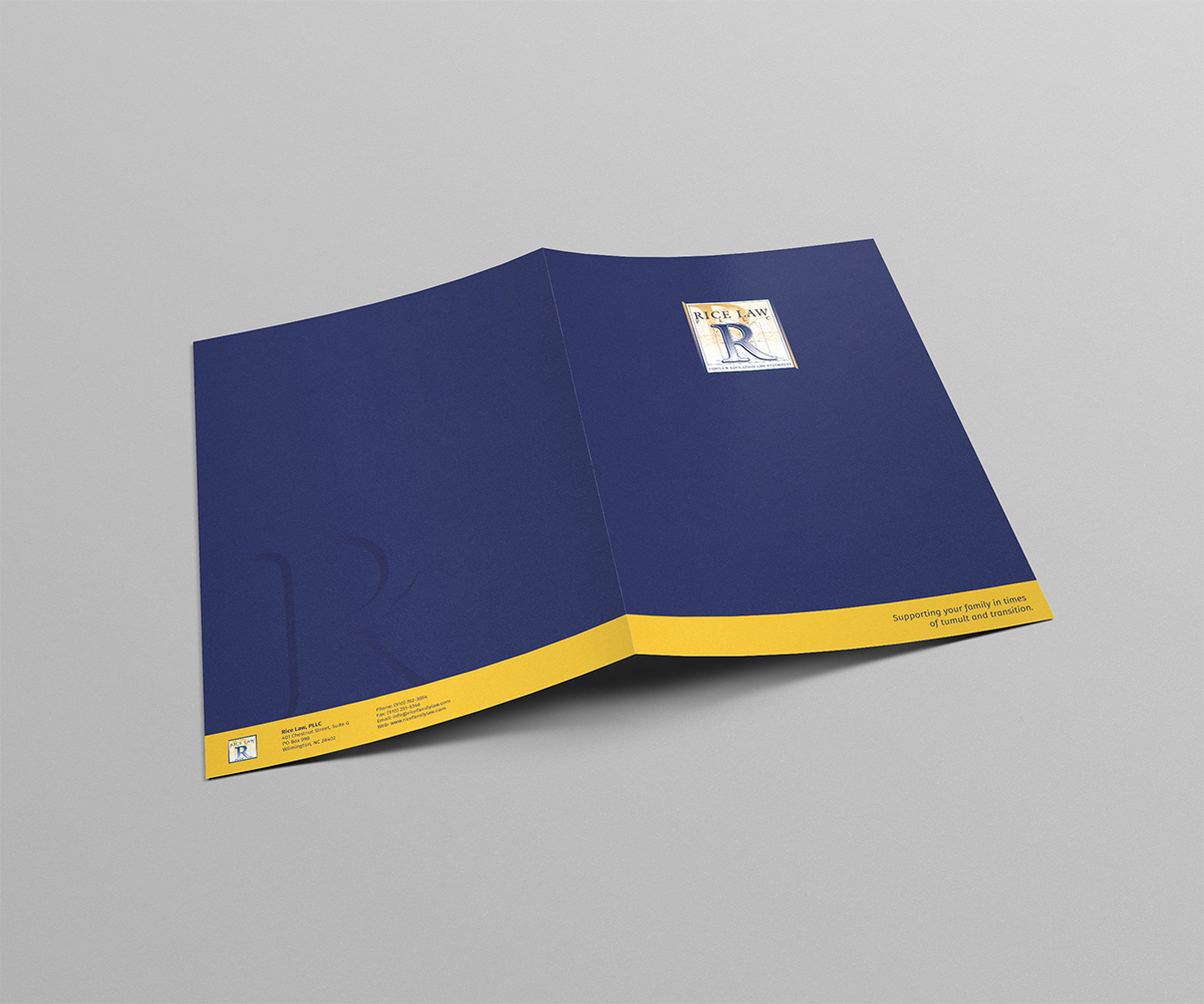 Brochure Design by Owtee-TheDreamer. for Rice Law, PLLC | Design #5245295