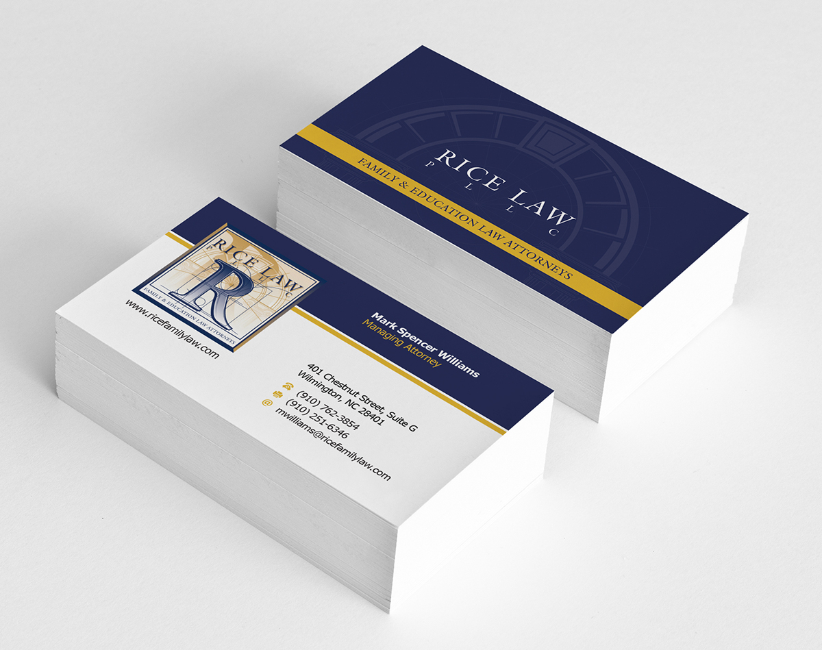Brochure Design by BrandWar for Rice Law, PLLC | Design #5185033