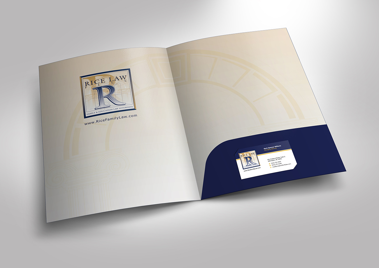 Brochure Design by BrandWar for Rice Law, PLLC | Design #5248177