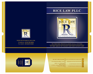 Broschüren-Design von Kristijan Trajchev für Rice Law, PLLC | Design #5240594