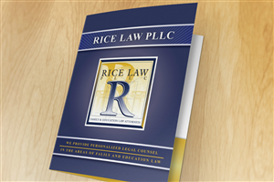 Brochure Design by Kristijan Trajchev for Rice Law, PLLC | Design: #5240601