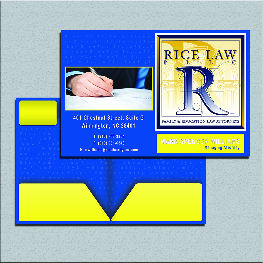 Brochure Design by razamustafaa for Rice Law, PLLC | Design #5232387