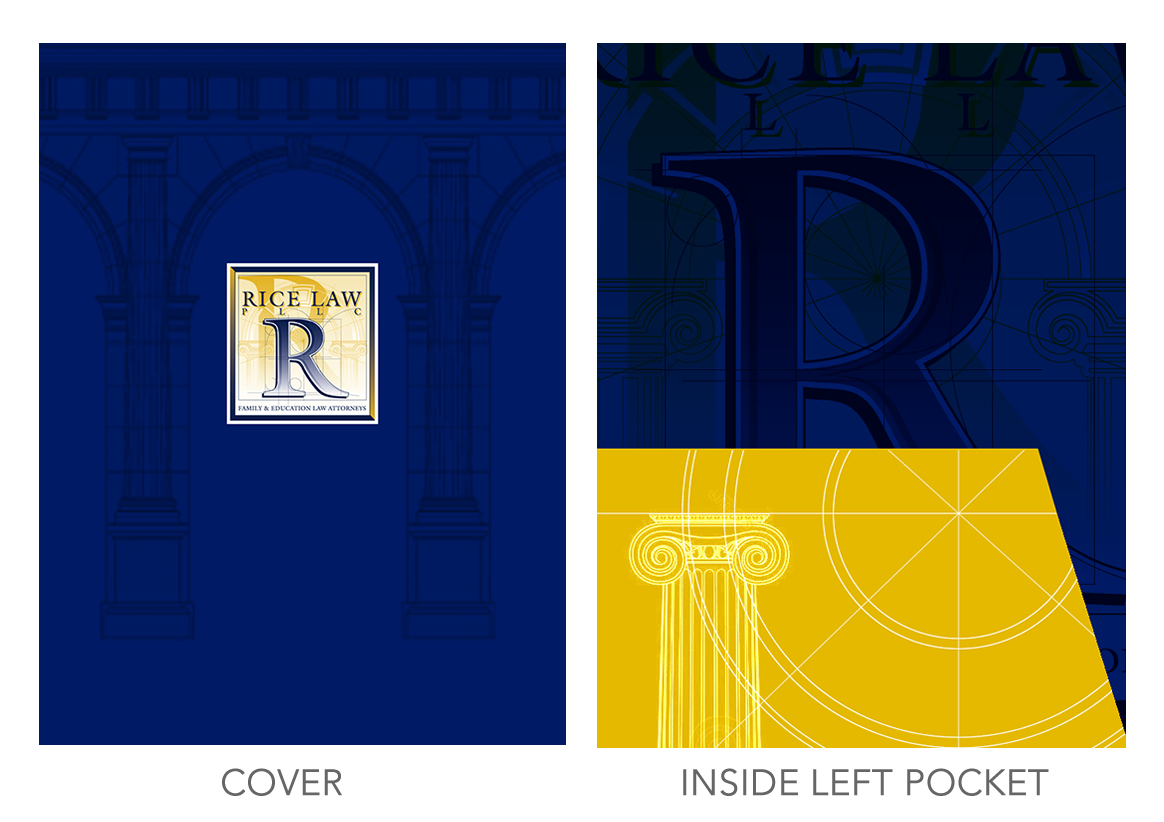 Diseño de Brochure por Blake Zachary para Rice Law, PLLC | Diseño #5251411