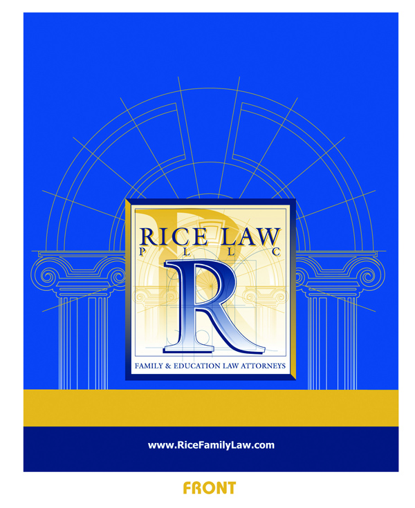 Design de Brochure par jmsgraphicdesign pour Rice Law, PLLC | Design #5217308