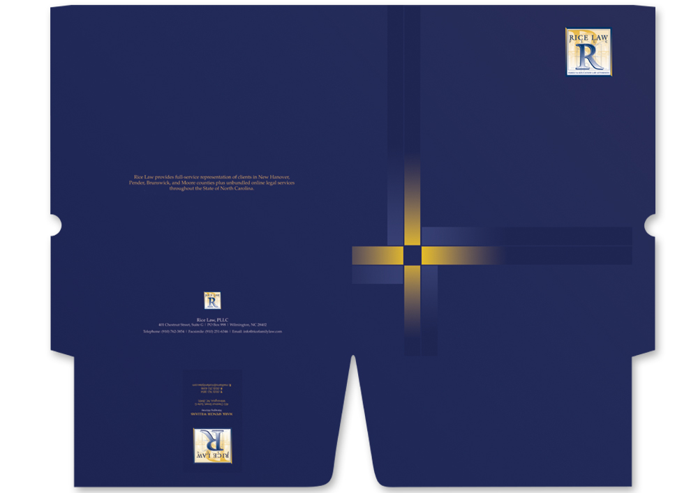 Design de Brochure par Sharon pour Rice Law, PLLC | Design #5236718