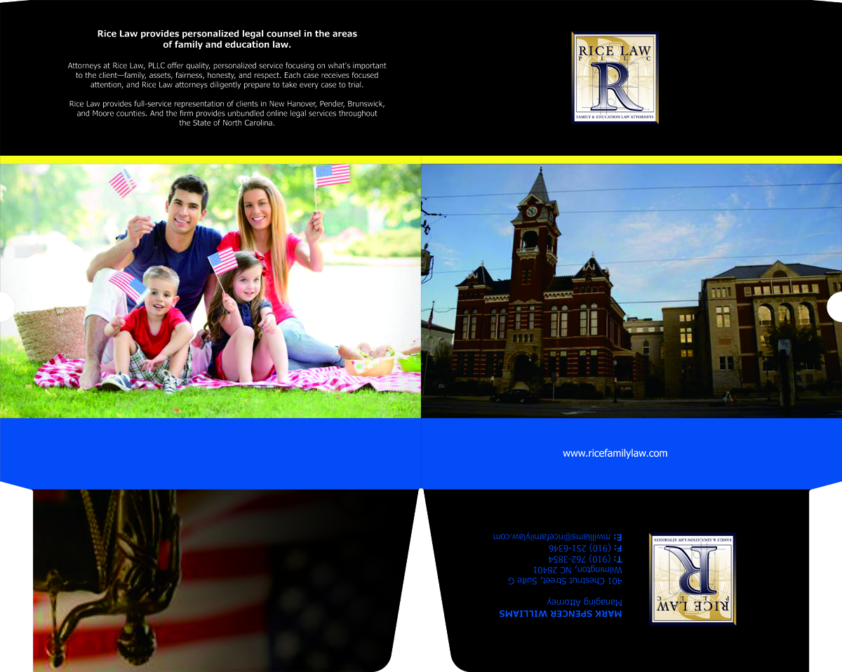 Brochure Design by barinix for Rice Law, PLLC | Design #5201383