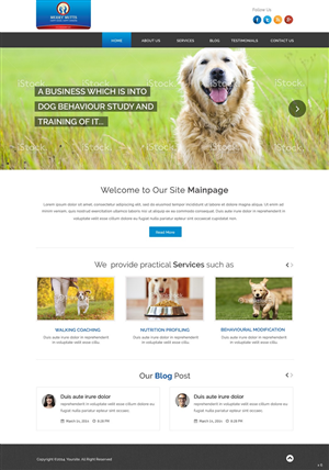 Web Design by pb for this project | Design: #5193078