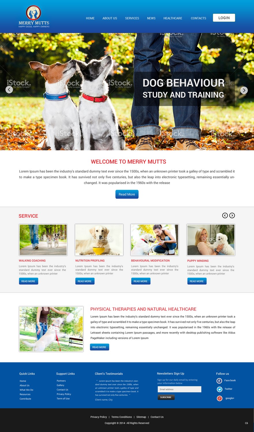 Web Design by pb for this project | Design #5193079