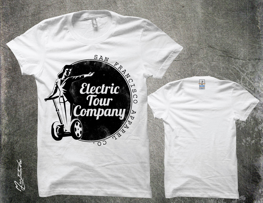 T-shirt Design by Taho Design for San Francisco Electric Tour Company | Design #5274180
