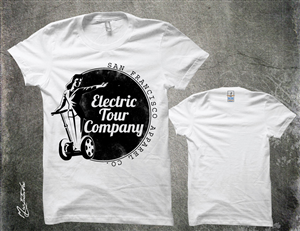T-shirt Design by Taho Design for San Francisco Electric Tour Company | Design: #5274180