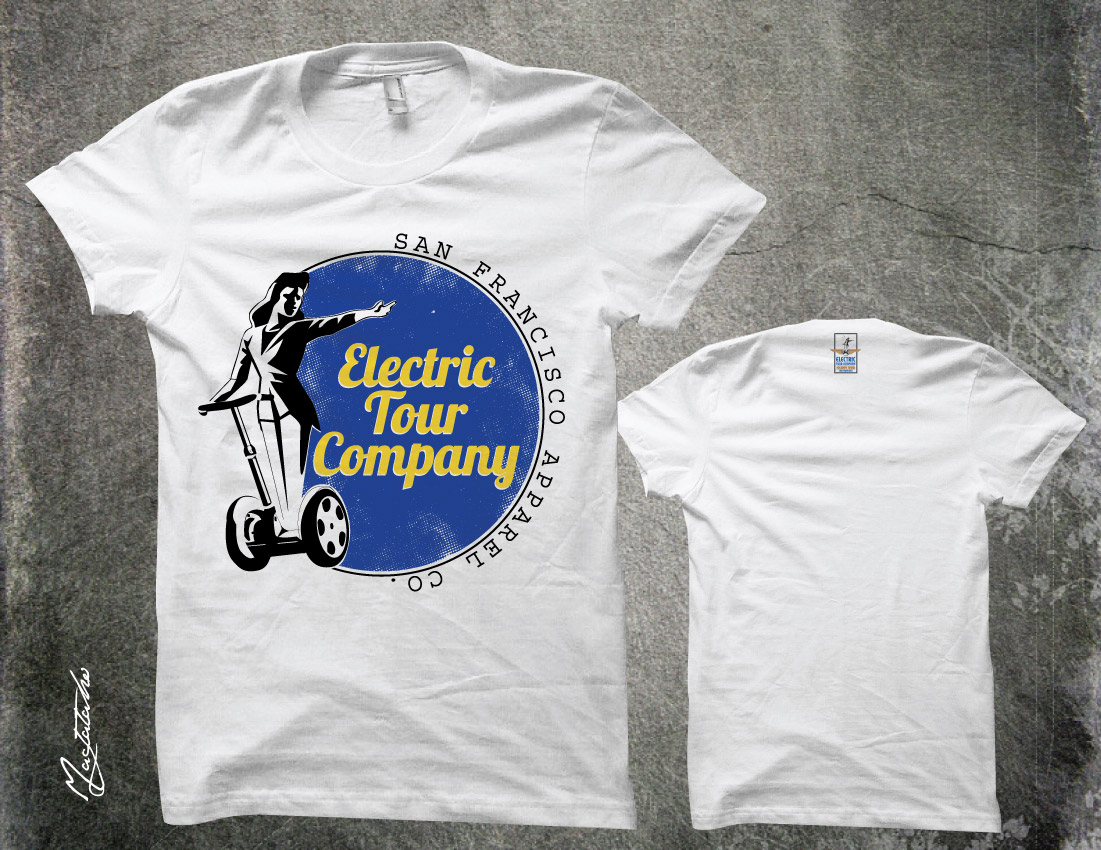 T-shirt Design by Taho Design for San Francisco Electric Tour Company | Design #5274182