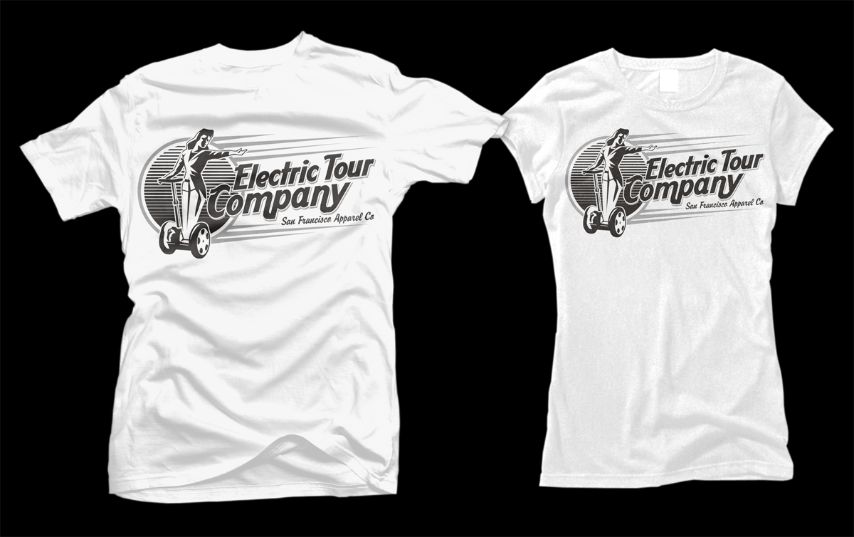 T-shirt Design by D'Mono for San Francisco Electric Tour Company | Design #5233477