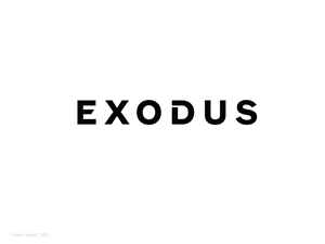 EXODUS | Design de Logo par GreenLamp