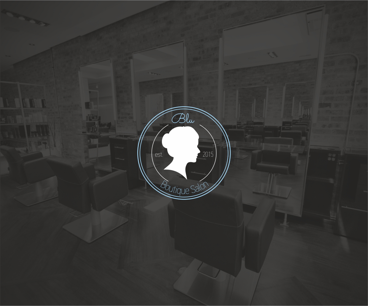 Logo Design by Alesia for Blu Salon, LLC | Design #5232230