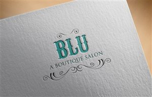 Logo-Design von el. für Blu Salon, LLC | Design #5218526