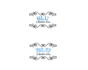 Logo-Design von Cherisse für Blu Salon, LLC | Design #5215748