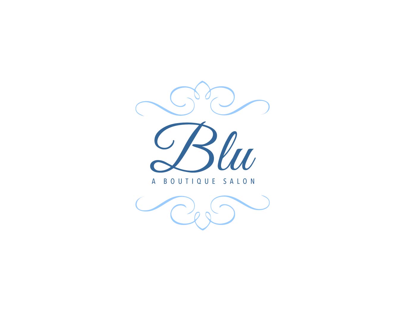 Logo Design by wonderland for Blu Salon, LLC | Design #5215978