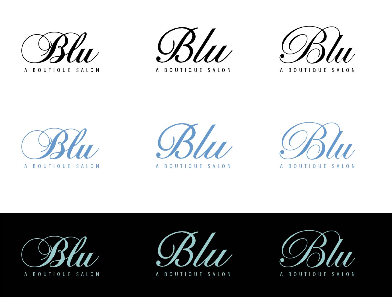 Design de Logo par wonderland pour Blu Salon, LLC | Design : #5274739